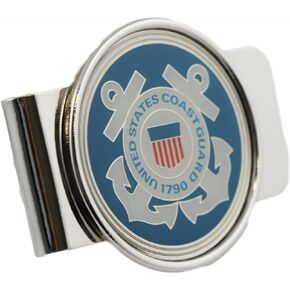 US Coast Guard Logo Money Clip Military Money Clip