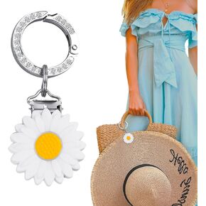 مشبك قبعة للسفر على الحقيبة، حامل قبعة ذو قوة زنبركية عالية القوة للسفر يناسب الأمتعة وحقائب الظهر وحقائب اليد ومشبك قبعة بدون استخدام اليدين للحقيبة in Kuwait