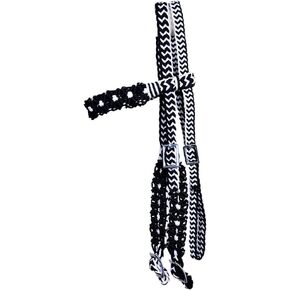 HILASON Horse Bridle Headstall Flat Braided Paracord