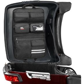 KEMIMOTO Tour Pack Lid Organizer Compatible with Road Glide Road King Electra Glide Street Glide Touring Travel-Paks Tour Pack Organizer Bag