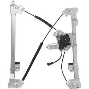 MYSMOT 741-428 Front Left Power Window Regulator with Motor Driver Side for Ford F-150/Ford Lobo 2004-2008 Lincoln Mark LT 2006-2008, FO1350159 4L3Z1523201BA 6L3Z1523201BA