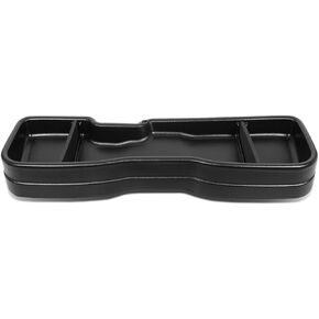 DNA Motoring ZTL-Y-0040 Light Weight Rear Under Seat Cargo Storage Case Organizer Box,Black