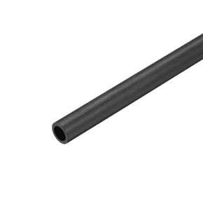 uxcell Carbon Fiber Round Tube 6mm x 4mm x 400mm Carbon Fiber Wing Pultrusion Tubing for RC Airplane Quadcopter 1 Pcs