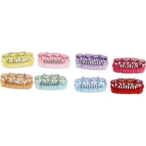 16pcs Pet Hairpin, Cute Dog Hair Clip Fashionable Mixed Colors Grooming Dog Hair Barrettes Hair Accessories for Puppy Cat Small Teddy Mini Teacup Yorkie Pet Kitten