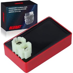 صندوق وحدة الإشعال CDI من OLIFANT لسيارة Honda Fourtrax 300 TRX300 TRX300FW 1994-1997 30410-HM5-671 30410-HM5-672 30410-HM5-670 30410-HM5-505 أسود