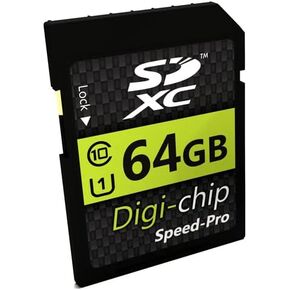 Digi Chip 64GB SDXC Class 10 Memory Card For Kodak PixPro FZ55, FZ45, AZ901, AZ652, AZ405, AZ255 Digital Cameras