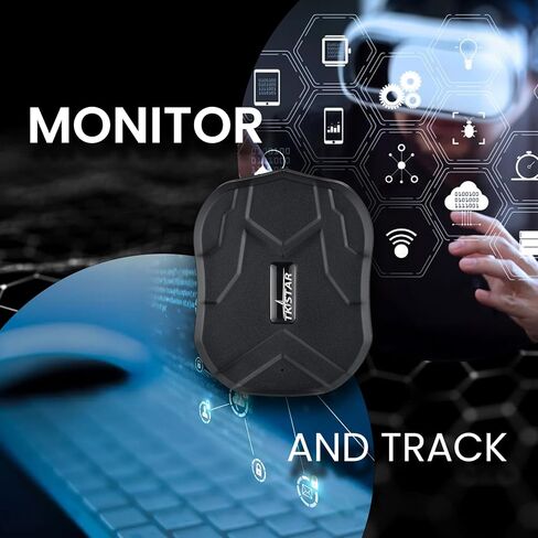 TKSTAR 4G GPS Tracker for Vehicles NO Subscription Hidden Magnetic GPS Tracker Locator Real-time Vehicle Tracking Devices with Electric Fence and Anti-Theft Alarm for Car/Motorcycle/Trucks/Fleet/Boat in Saudi Arabia