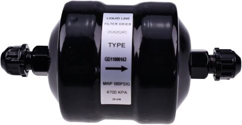 ZTUOAUMA 1/4 بوصة مضخة حرارية لمرشح الخط السائل APFD-032 لمكيف الهواء المبرد والتبريد HVAC 032 SAE اتصال مضيئة عالمي أحادي الاتجاه in Saudi Arabia