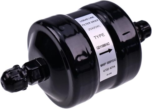 ZTUOAUMA 1/4 بوصة مضخة حرارية لمرشح الخط السائل APFD-032 لمكيف الهواء المبرد والتبريد HVAC 032 SAE اتصال مضيئة عالمي أحادي الاتجاه in Saudi Arabia