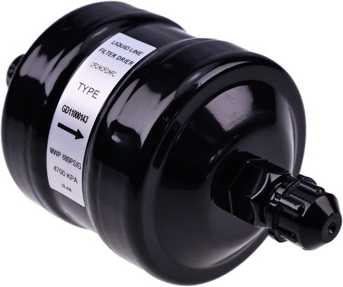 ZTUOAUMA 1/4 بوصة مضخة حرارية لمرشح الخط السائل APFD-032 لمكيف الهواء المبرد والتبريد HVAC 032 SAE اتصال مضيئة عالمي أحادي الاتجاه in Saudi Arabia