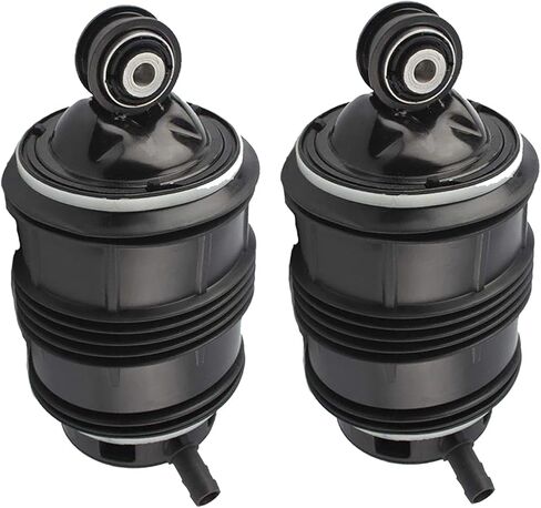 TRIL GEAR زوج واحد من حقيبة تعليق الصدمات الهوائية الخلفية اليسرى واليمنى المتوافقة مع E320 E350 E500 E550 CLS550 CLS500 2113200725، 2113200825 in Kuwait