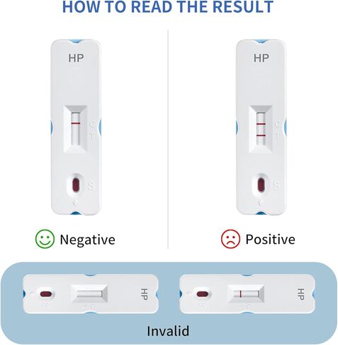 STARRIVER 2 مجموعات اختبار H Pylori، مجموعات اختبار هيليكوباكتر بيلوري في المنزل، مجموعات اختبار H. Pylori، اختبار ذاتي h-Pylori للاستخدام المنزلي، سهل الاستخدام in Kuwait