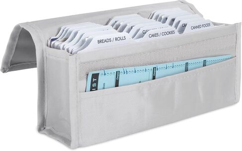 HannahDirect Coupon Organizer, Expandable, Silver in Saudi Arabia