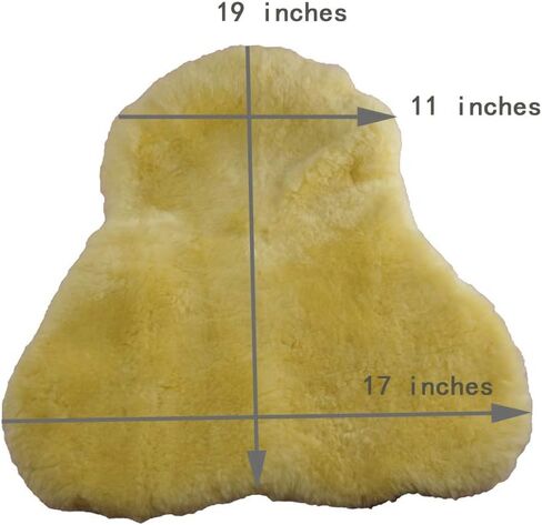 Sheepskin Horse Saddle Seat Saver English Style in Saudi Arabia