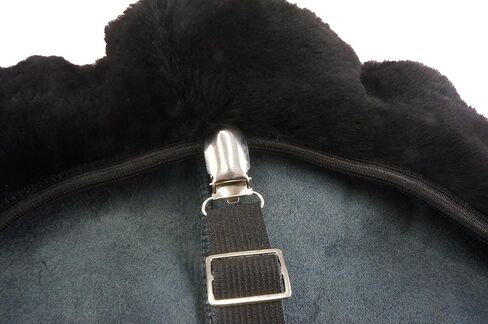 Sheepskin Horse Saddle Seat Saver English Style in Saudi Arabia