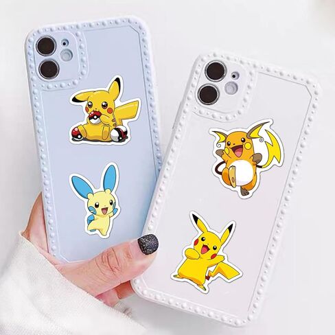 100 Cute Vinyl Stickers - Cartoon Characters, Children's Accessories, Perfect for Christmas, Halloween, Easter, Birthday and Party Gifts in Saudi Arabia