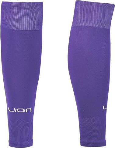 مجموعة جوارب وأكمام جورب أرجوانية لكرة القدم من Lion Kids، حزمة مثالية للاعبي كرة القدم الشباب in Kuwait