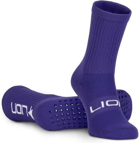 مجموعة جوارب وأكمام جورب أرجوانية لكرة القدم من Lion Kids، حزمة مثالية للاعبي كرة القدم الشباب in Kuwait