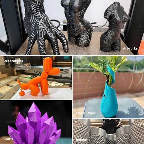 Kaaber 1.75mm PLA 3D Printer Filament,Purple 3D Printing Filament 1kg Spool-Dimensional Accuracy +/- 0.03mm Fit Most FDM Printer,Tangle-Free 3D Printing PLA Filament in Saudi Arabia