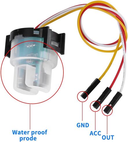 Turbidity Sensor Liquid Suspended Particles Water Turbidity Detection Module Used on Electronic Design, Graduate Design in Saudi Arabia