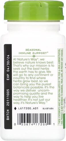 Nature's Way، طحالب سبيرولينا الدقيقة، 380 مجم، 100 كبسولة نباتية in Kuwait