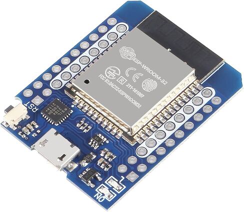 ACEIRMC D1 Mini NodeMCU ESP32 ESP-WROOM-32 WLAN WiFi Bluetooth IoT Development Board 5V Compatible for Arduino (5pcs) in Saudi Arabia