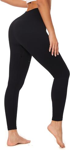 FLINXE سميكة صوف مبطن طماق للنساء الشتاء الجوارب السميكة عالية الخصر طماق الدافئة لينة لفافة ساق غير مخيطة in Kuwait