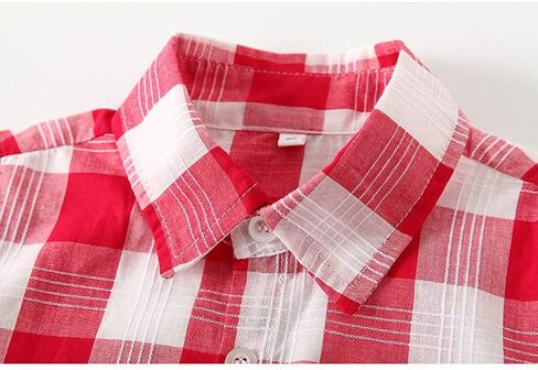 قميص منسوج منقوش بأكمام قصيرة للأولاد من Abolai مع ربطة عنق + مجموعة ملابس قصيرة in Kuwait