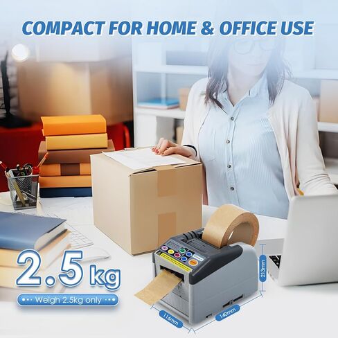 موزع شريط أوتوماتيكي بغطاء قلاب من فريفريجو، آلة قطع الشريط مع وضع دورة مطور بـ 6 أطوال، مناسب لشريط/شريط بطول 6-60 مم، الحد الأقصى للقطع 999 مم، عجلة سيليكون in Kuwait