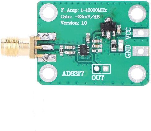 Logarithmic Detector RF RF Detection Module Power Meter -55dBm-0dBm 1M -10000MHz Microwave Radio Frequency Detection 1pc in Saudi Arabia