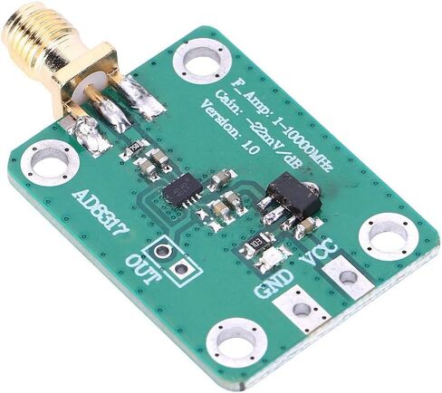 Logarithmic Detector RF RF Detection Module Power Meter -55dBm-0dBm 1M -10000MHz Microwave Radio Frequency Detection 1pc in Saudi Arabia