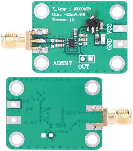 Logarithmic Detector RF RF Detection Module Power Meter -55dBm-0dBm 1M -10000MHz Microwave Radio Frequency Detection 1pc in Saudi Arabia