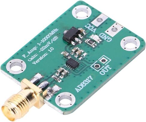 Logarithmic Detector RF RF Detection Module Power Meter -55dBm-0dBm 1M -10000MHz Microwave Radio Frequency Detection 1pc in Saudi Arabia