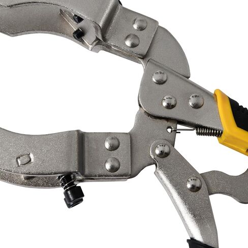 Locking pepe clamp, 10 inch This clamp with swivel V shape pads for clamping pipe and tube to weld and repair,etc (NEW Locking C-Clamp 11'') in Saudi Arabia