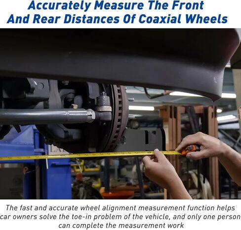 2 Pack - Wheel Toe Alignment Tool Plate - Comes with 2 Tape Measures - Takes Fast, Accurate Measurements - Provides Accurate Wheel Alignment Measurements - Wheel Alignment Tool for Truck, SUV in Saudi Arabia