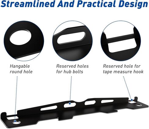 2 Pack - Wheel Toe Alignment Tool Plate - Comes with 2 Tape Measures - Takes Fast, Accurate Measurements - Provides Accurate Wheel Alignment Measurements - Wheel Alignment Tool for Truck, SUV in Saudi Arabia
