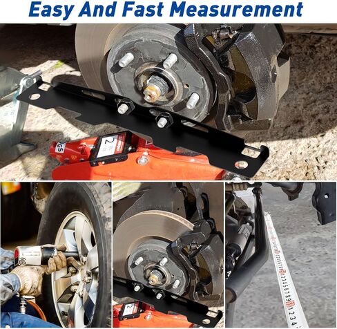 2 Pack - Wheel Toe Alignment Tool Plate - Comes with 2 Tape Measures - Takes Fast, Accurate Measurements - Provides Accurate Wheel Alignment Measurements - Wheel Alignment Tool for Truck, SUV in Saudi Arabia