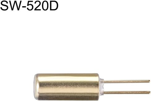 Uxcell مستشعر الاهتزاز الإلكتروني SW-520D كرة معدنية إمالة تهز الزناد التبديل 10 قطعة in Saudi Arabia