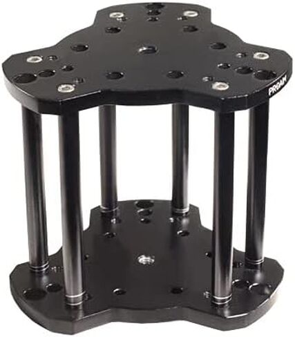 PROAIM 5.7'' Camera Riser for Proaim Supreme Dolly | Adapts Fluid Head for Camera Mounting | Strong Yet Light, Portable, Aluminum Height Riser for Film Video Production (P-CR-5) in Saudi Arabia