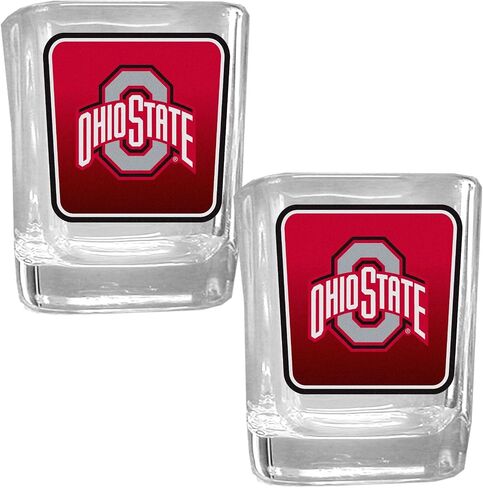 Siskiyou NCAA unisex Square Glass Shot Glass Set in Saudi Arabia