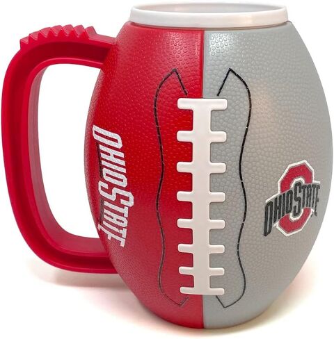 Party Animal NCAA Ohio State Buckeyes 3D Football Mug in Saudi Arabia