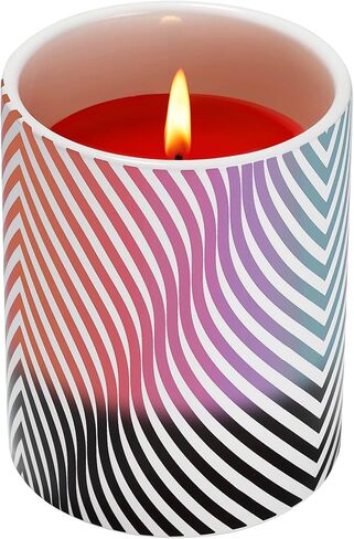 Glo Zone Slow Color-Changing Ceramic Scented Candle, 12 oz - Holographic Cherry in Saudi Arabia