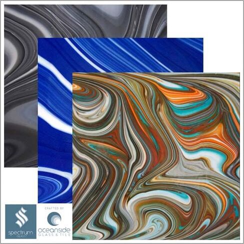 COE96 Oceanside 6 بوصة × 6 بوصة زجاج احتياطي متنوع من 6 عبوات in Kuwait