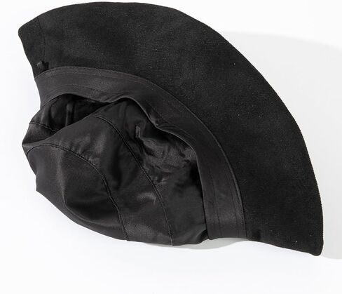 Womens 1920s Vintage Satin Lined Fedora Bowler Cloche Bucket Church Derby Party Hat Fall Winter Ladies Black in Saudi Arabia