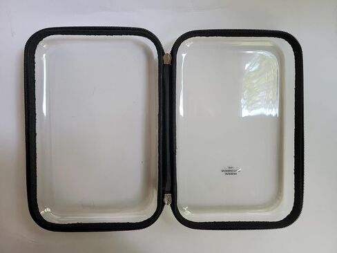 The Uncommon Reserve Clutter Case Organizer Hard PVC Clear Shell Pencil Case 2 pcs in Kuwait