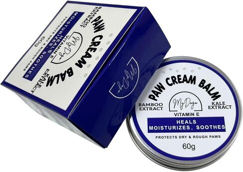 Dog Paw Balm–Heals Repairs & Restores Dry,Cracked & Nose Balm for Dogs Damaged Paw Balm LickSafe–Moisturizer paw Cream for Dogs Wax Soother&Protection Cat Paw Balm Dog Vitamin E Dog Nose Balm (2.1oz) in Saudi Arabia