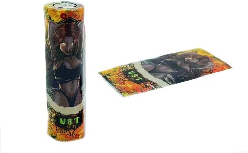 20 PCS 18650 Battery wrap Film, Heat Shrink PVC Sleeve for 18650 Battery Cover,5 Replacement Protective pre Cut Battery Skin Sticker for 18650 Battery Skin Decoration.[ Z Series] in Saudi Arabia