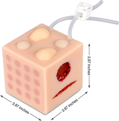 MedEduQuest Multifunctional Medical Practice Model, Including Injection Practice, Cyst Removal, Moles and Skin Tags Practice, Wound Care for Nursing Students in Saudi Arabia