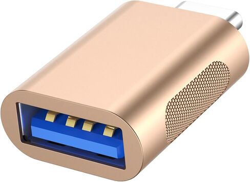 محول SROMGEE USB C إلى USB، محول USB من النوع C ذكر إلى USB 3.0 أنثى محول OTG متوافق مع أجهزة الكمبيوتر المحمولة والشواحن وبنوك الطاقة in Kuwait