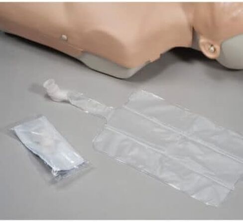 WNL Products WLLA-24 24 Unit Count CPR Manikin Replacement Lung Bag Airway Compatible with Little Anne Manikin for CPR Training in Saudi Arabia